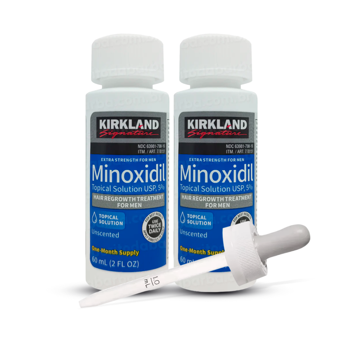 2 Minoxidil Kirkland + Pipeta